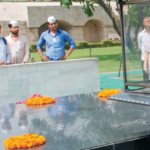 Mahatma Gandhis samadhi gets a new look, to be unveiled by Venkaiah Naidu