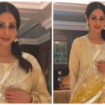 Sridevi shares outfit from Abu Jani and redefines elegance and grace!