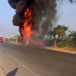 30 Passengers Survived This. Telangana Bus Was In Flames Within Moments