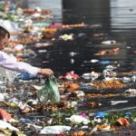 In pics: Navratri rituals leave behind polluted rivers