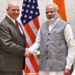 Lt. Gen H. R. McMaster, U.S. National Security Advisor meets PM