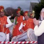 Watch: PM Modi plays drums in meeting with Indian community in Glasgow