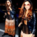 [Photos] Deepika Padukone pulls off a fashion risk as she takes off to Cannes in style