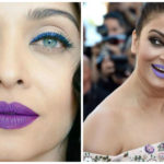 Aishwarya Rai Bachchan is back with Purple lips at Cannes 2107!