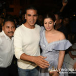 Akshay Kumar turns bodyguard for wife Twinkle Khanna at Karan Johar's birthday bash and we have captured it in 4 clicks!