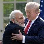 US President Donald Trump finds out PM Modi is a hugger, thrice