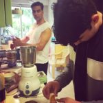 CUTE! Akshay Kumar and son Aarav become chefs for Twinkle Khanna! My Boys well trained, says Twinkle!