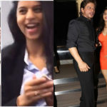 WATCH! Shah Rukh Khan’s daughter Suhana in a playful mood poses for friends at her London school!